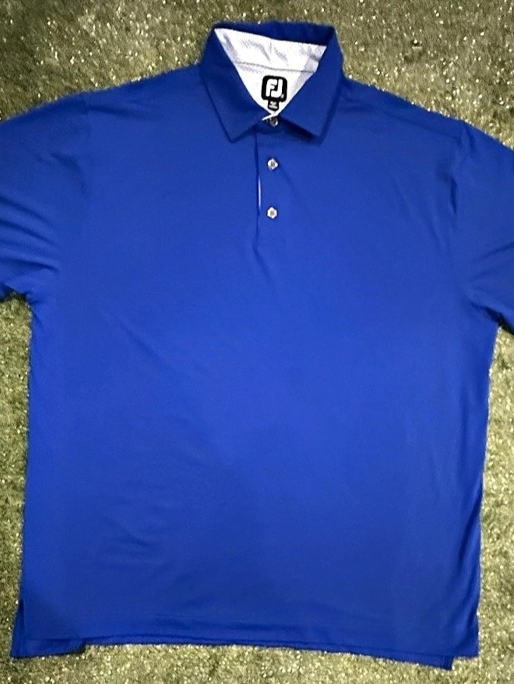 FootJoy Blue Golf Polo Like New Sz 2XL SS